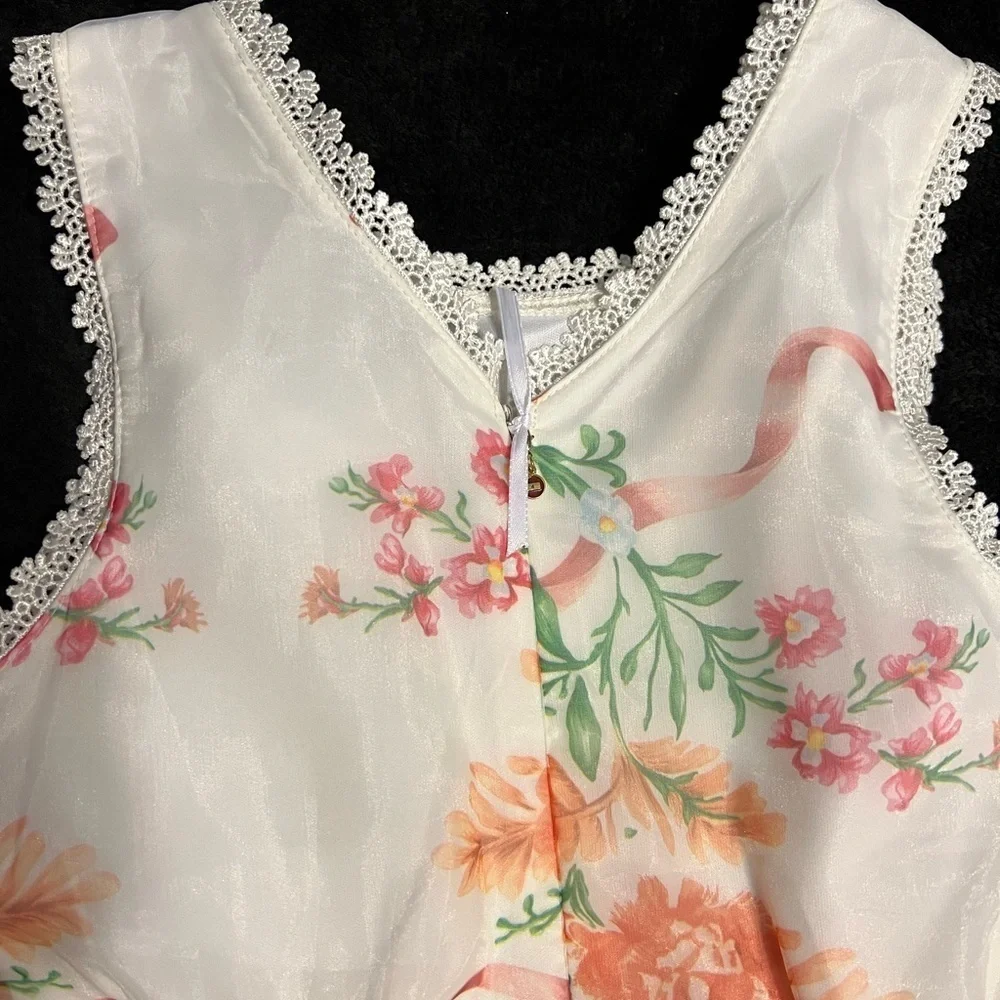 Disney D-Signed girls hi-low princess dress size 7-8